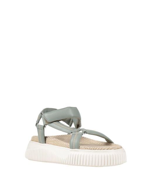 Voile Blanche White Sandals