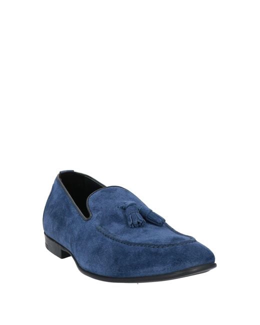 Doucal's Blue Loafers for men
