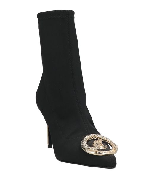 Just Cavalli Black Ankle Boots