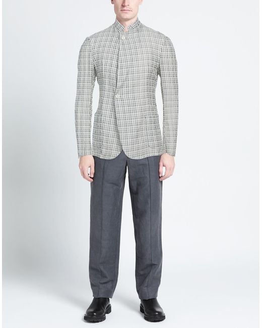 Emporio Armani Blazer in Gray für Herren