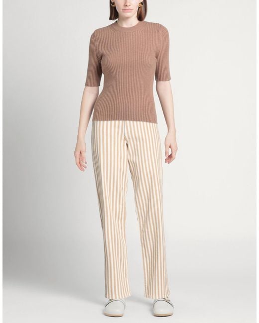 Rag & Bone Natural Sand Jeans Cotton, Linen, Elastane