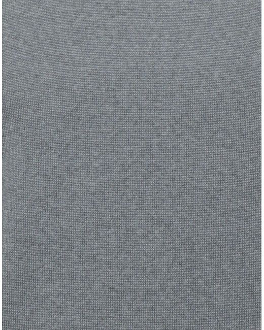 Daniele Alessandrini Gray Turtleneck Wool for men