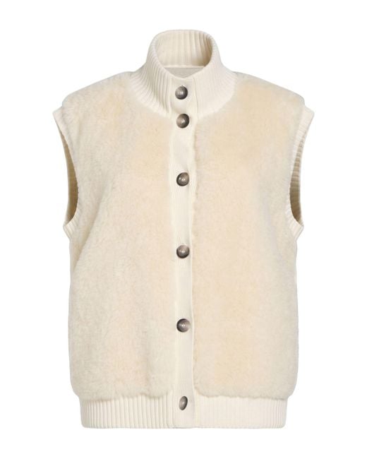Barba Napoli Natural Cardigan Virgin Wool, Viscose, Cashmere