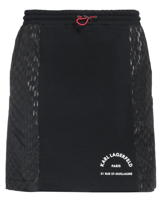 Karl Lagerfeld Black Mini Skirt