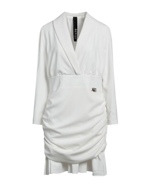 REVISE CONCEPT White Mini-Kleid