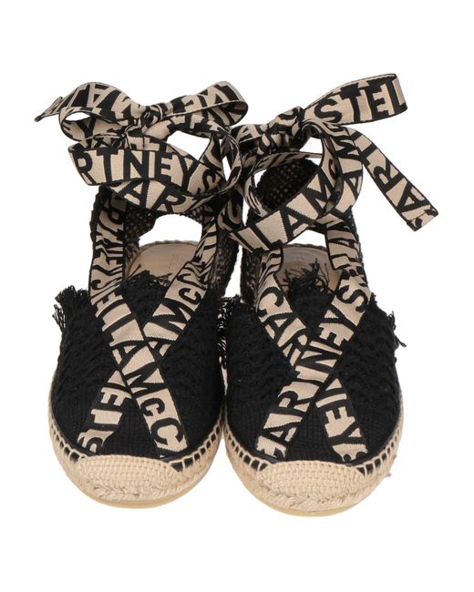 Stella McCartney Black Espadrilles