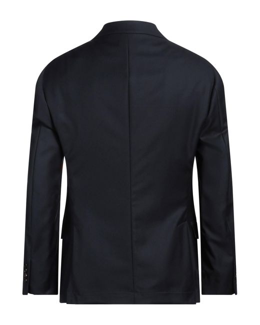 Brunello Cucinelli Blue Blazer Virgin Wool for men