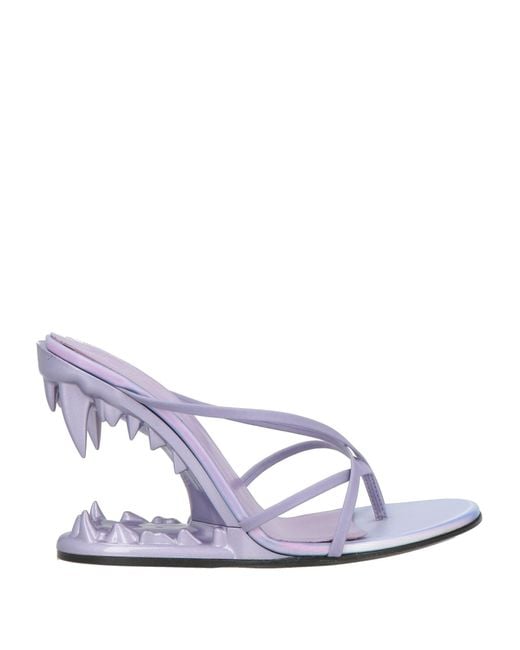 Gcds White Thong Sandal