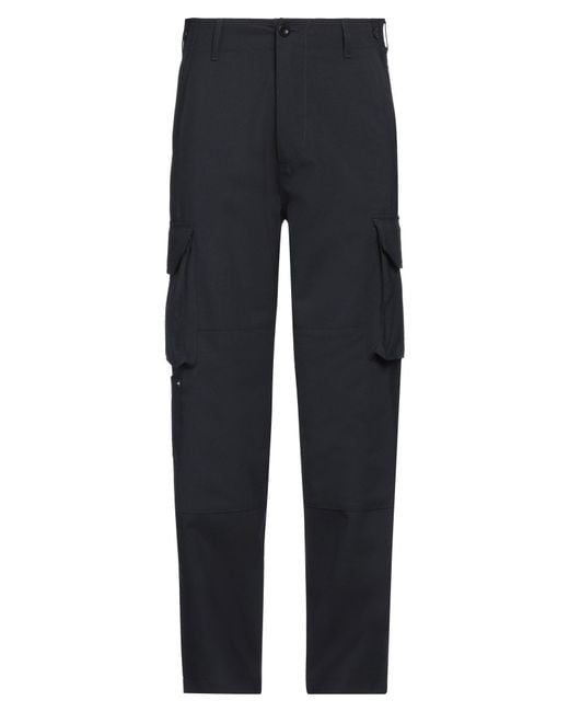 Department 5 Blue Pants Polyester, Virgin Wool, Elastane for men
