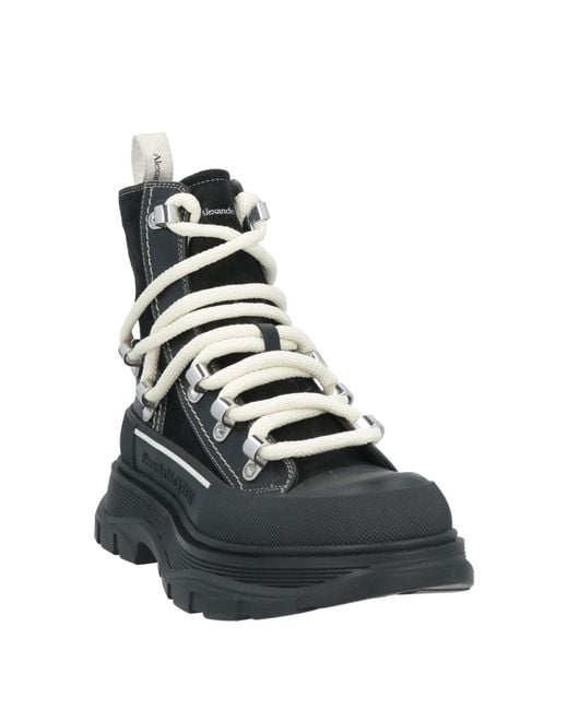 Bottines McQueen en coloris Black