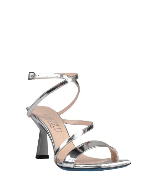Loriblu Metallic Sandals Calfskin