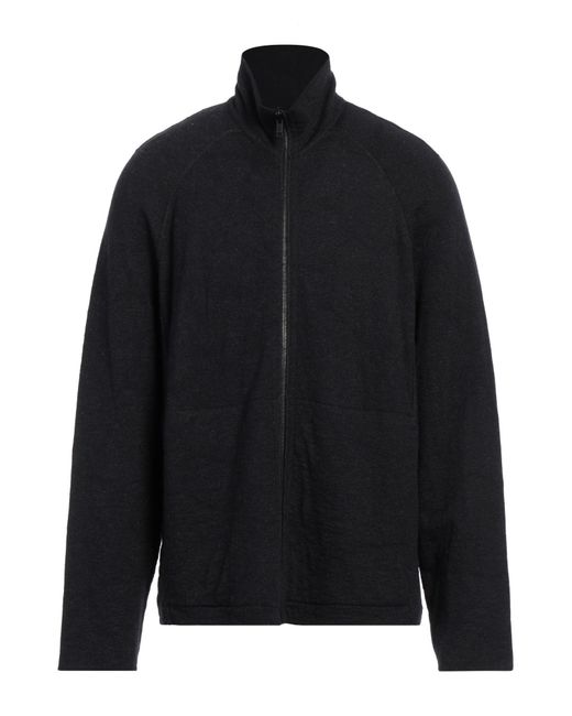 Transit Black Sweatshirt Virgin Wool, Viscose, Polyamide, Alpaca Wool for men