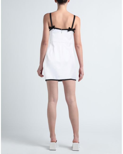 MSGM White Mini Dress