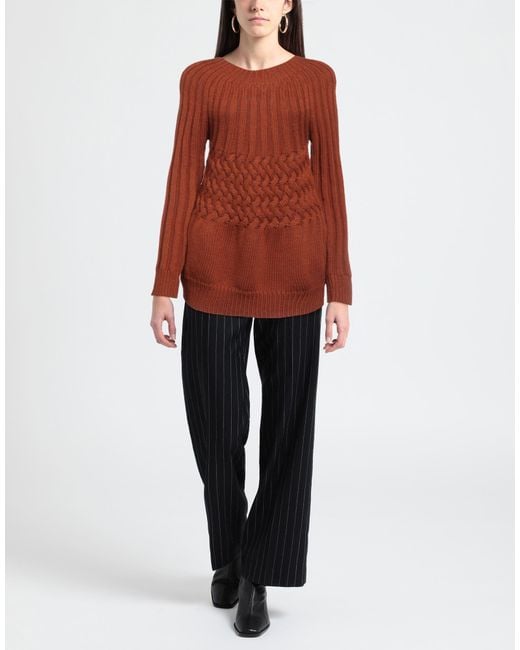 Pullover Moorer en coloris Brown