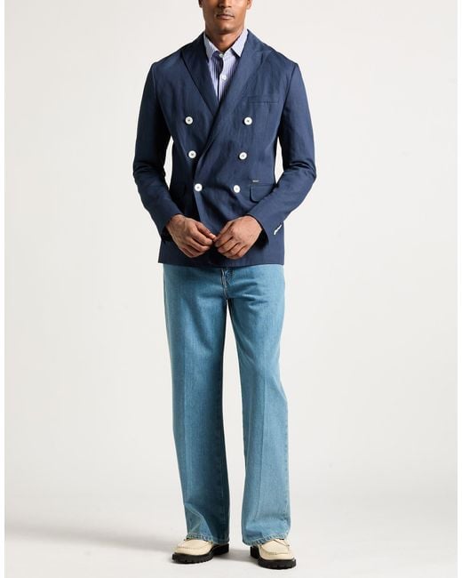 DSquared² Blue Blazer for men