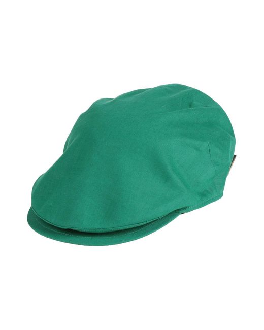 Borsalino Green Hat for men