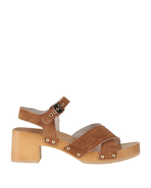 Scholl Brown Sandals
