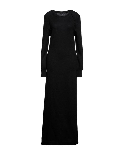 Ann Demeulemeester Black Maxi Dress