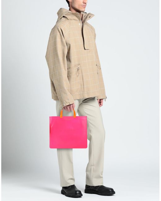 Comme des Garçons Pink Handbag for men