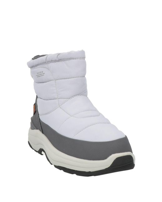 Suicoke Gray Ankle Boots for men