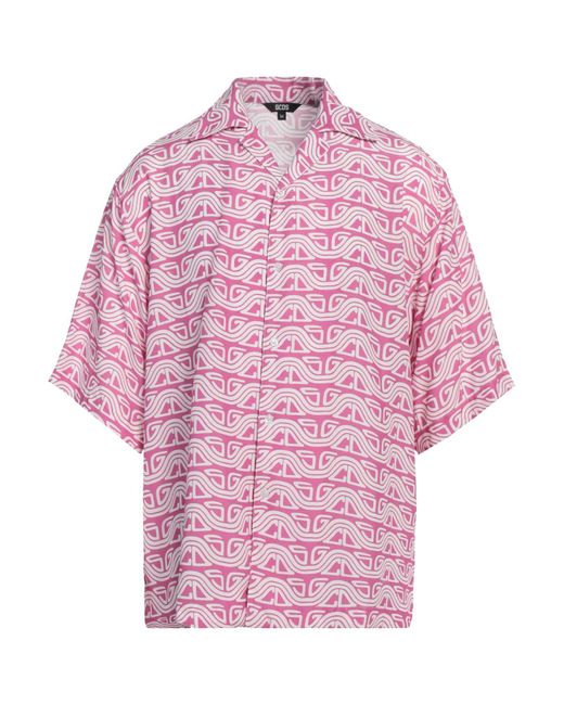 Camicia di Gcds in Pink da Uomo