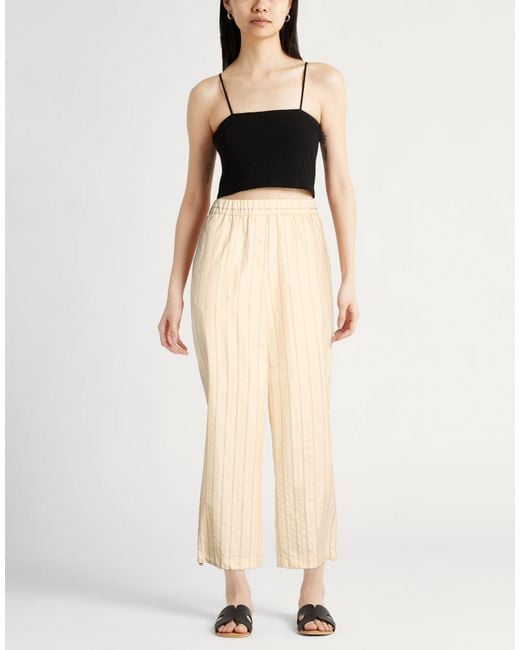 Peserico Natural Pants Cotton, Polyester