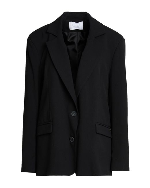 Kaos Black Blazer Polyester, Viscose, Elastane