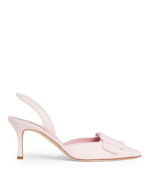 Manolo Blahnik Pink Pumps