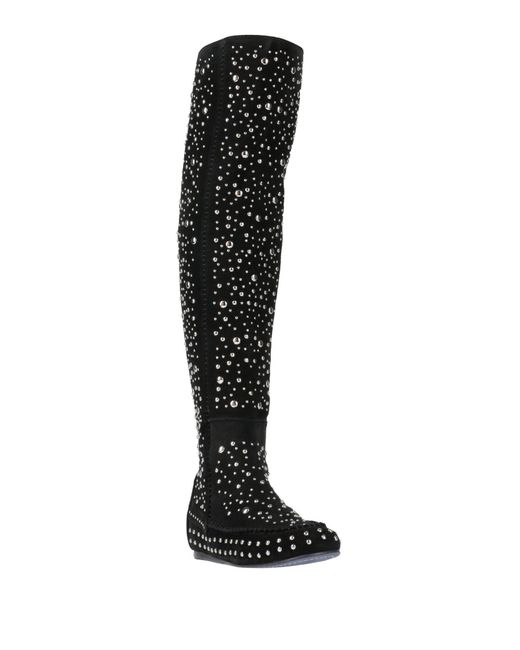 Zadig & Voltaire Black Boot Leather