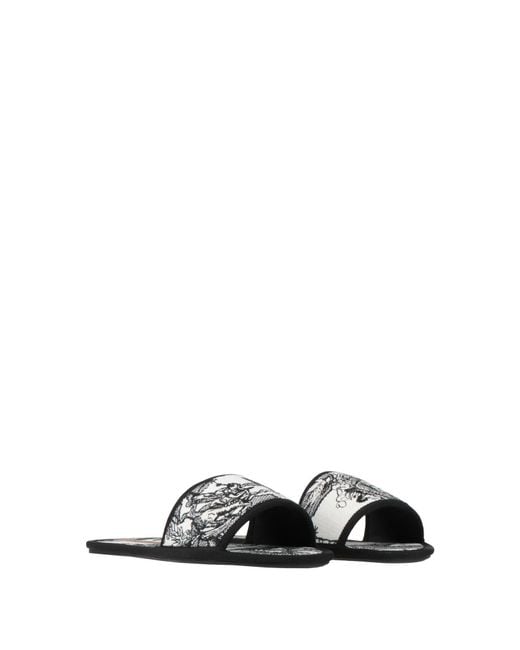Dior White House Slipper