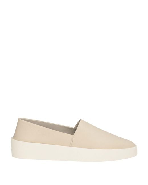 Fear Of God Natural Cream Sneakers Leather for men