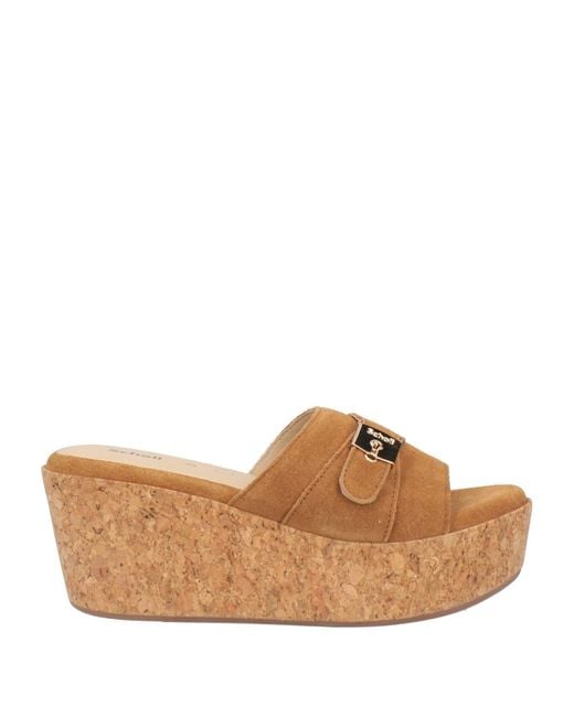 Scholl Brown Sandale