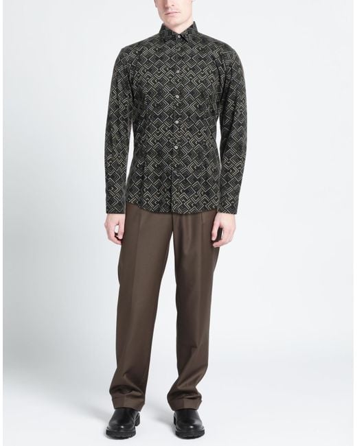 Daniele Alessandrini Gray Shirt for men