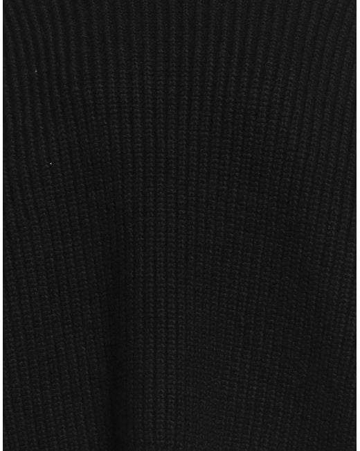 Anine Bing Black Turtleneck Alpaca Wool, Wool, Polyamide, Polyacrylic