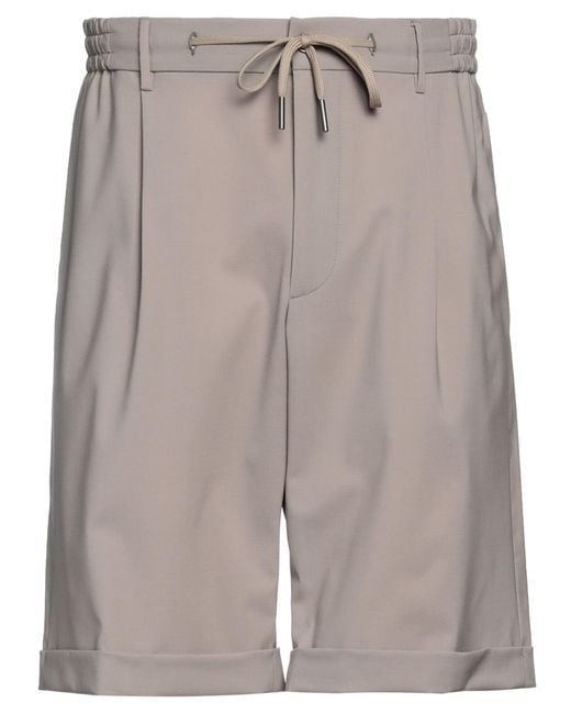 Gray khaki shorts top