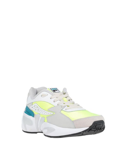 fila sneakers uomo giallo