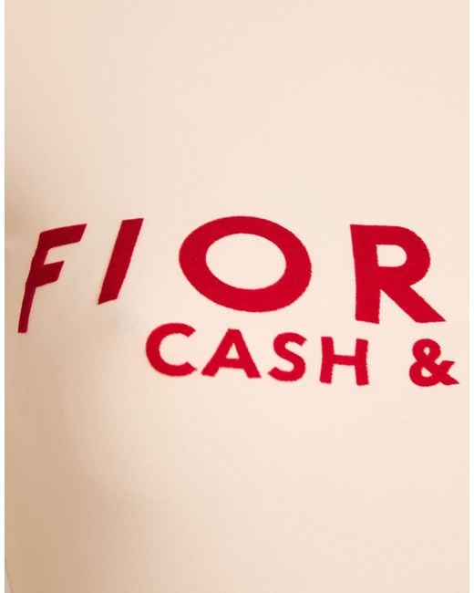 Fiorucci Pink Sand Bodysuit Nylon, Elastane