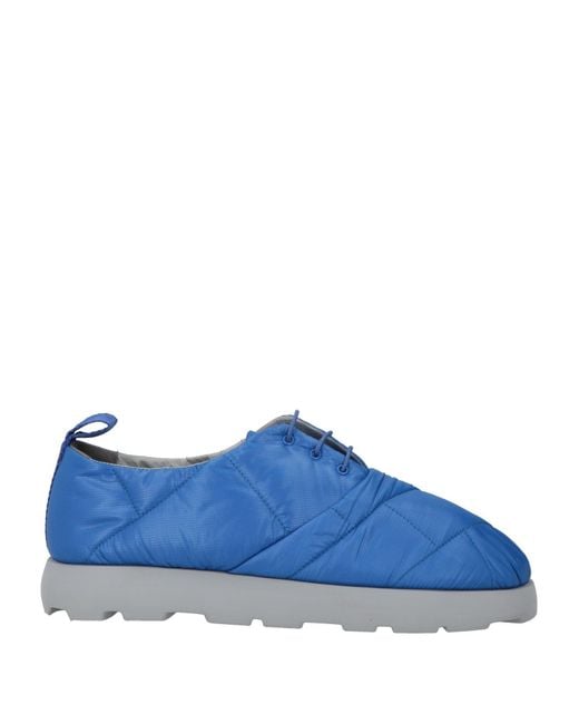 PIUMESTUDIO Blue Sneakers Textile Fibers for men
