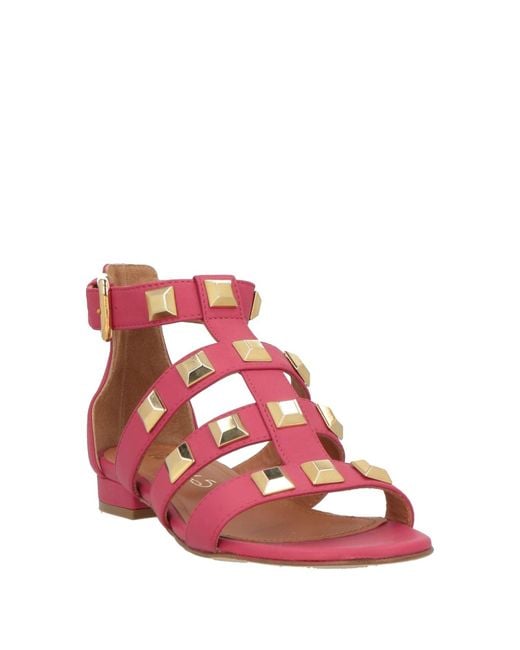 Via Roma 15 Pink Sandals