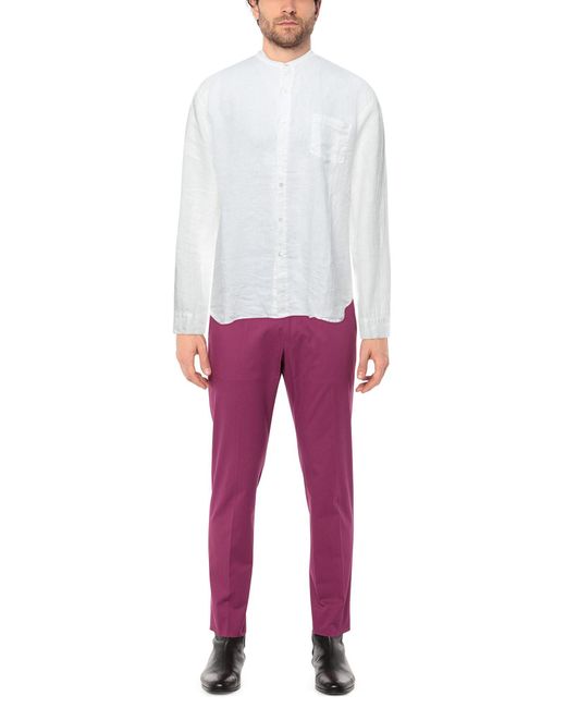 Camisa Crossley de hombre de color White