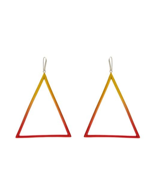 Isabel Marant Red Ohrring
