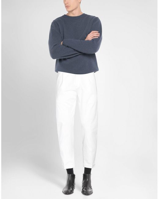 Paolo Pecora White Pants for men