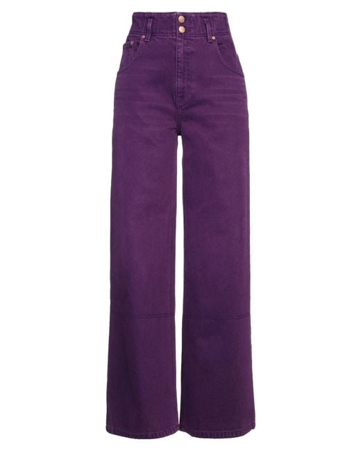 Ulla Johnson Purple Jeans