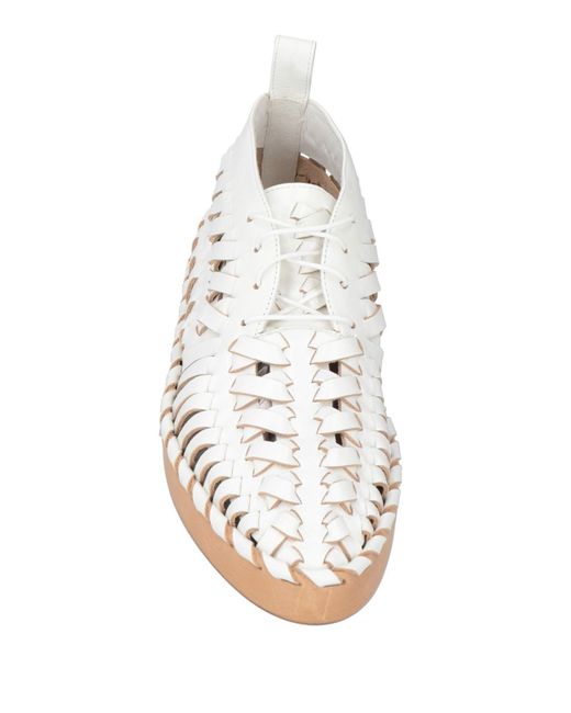 Jil Sander Natural Ankle Boots