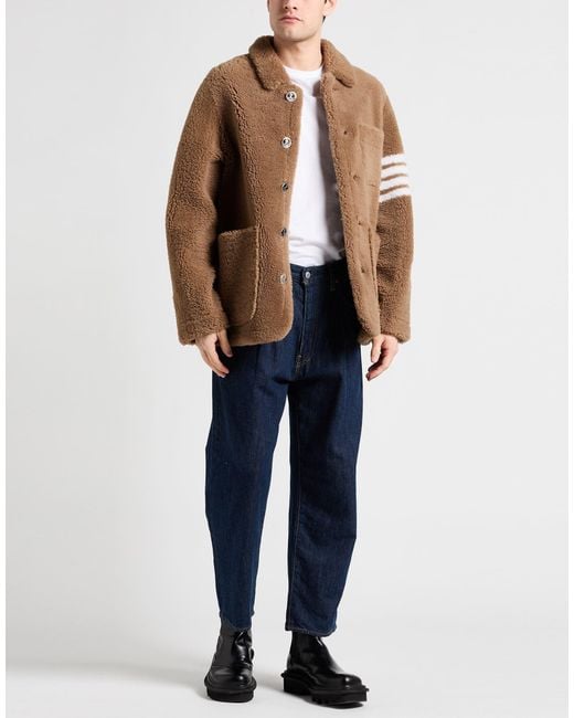 Thom Browne Brown Shearling & Teddy for men