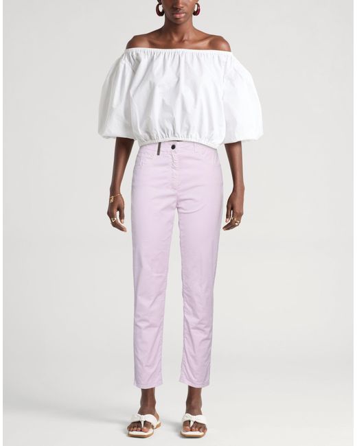 Peserico Purple Trouser
