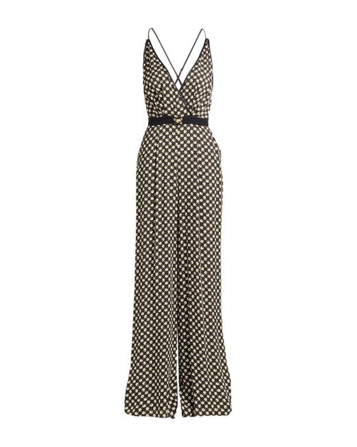 Elisabetta Franchi Black Jumpsuit Viscose