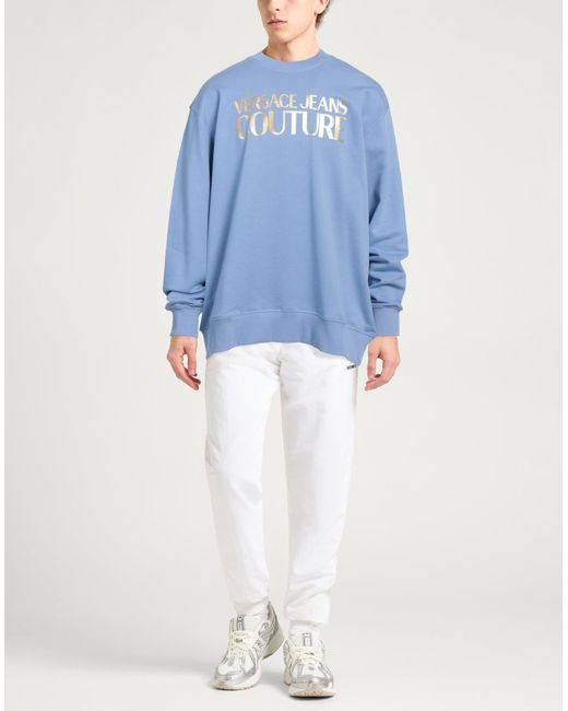 Versace Jeans Couture Blue Sweatshirt for men