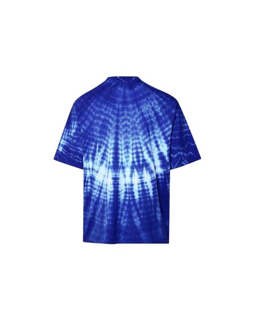 T-shirt di Marcelo Burlon in Blue da Uomo