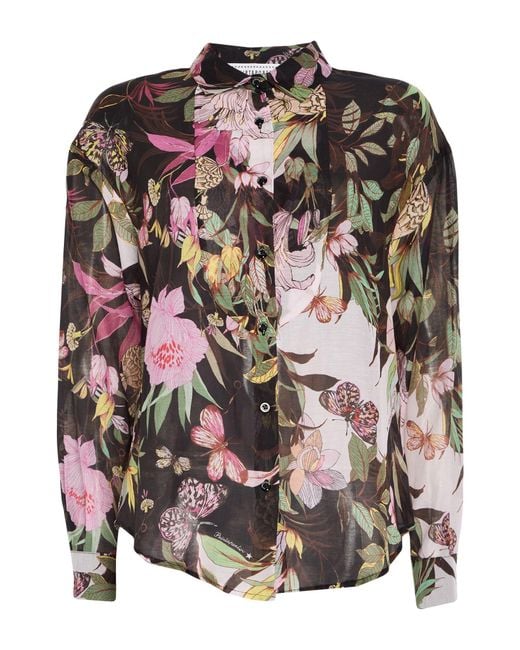 Shirtaporter Pink Shirt Cotton
